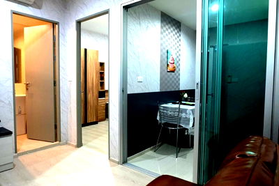 Condos for sale MRT Huai Khwang : Life Ratchadaphisek Condo with MRT Huai Khwang Building A, 1-BED 31.57 sq.m., views, turned to Central Rama 9, Southern balcony for sale 3.69 MB.*