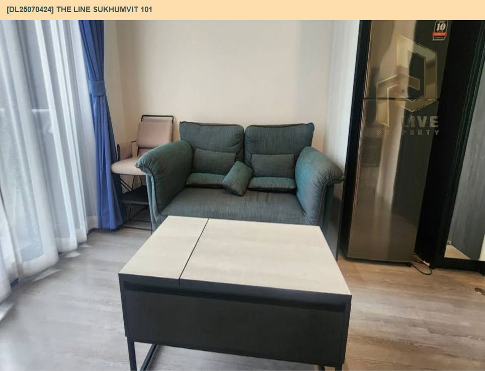 picture MDL25070424 Condo for rent, THE LINE Sukhumvit 101 near BTS Punnawithi, ready to move in, call urgently 0656133286 LineID @655ebbvc - 2/9