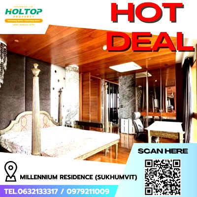 คอนโดให้เช่า : #R5157 ให้เช่าคอนโด Millennium Residence (Sukhumvit)