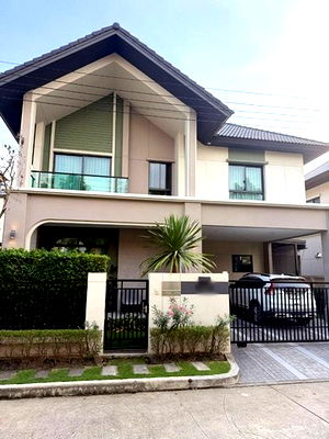 Houses for rent เทสโก้โลตัส ศรีนครินทร์ : Detached House For Rent Bangkok Boulevard Bangna - Srinakarin Samut Prakan