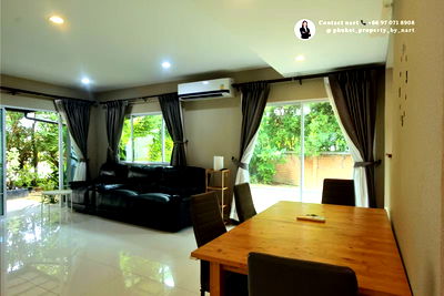 เช่าบ้านเดี่ยว ถลาง ภูเก็ต : ให้เช่าบ้านเดี่ยวพร้อมสวนส่วนตัว