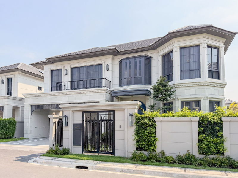 บ้านเดี่ยวให้เช่า : P0017 ให้เช่า! บ้านหรูนาราสิริ กรุงเทพกรีฑา พร้อมพื้นที่กว้างขวาง ในทำเลสุดพิเศษ