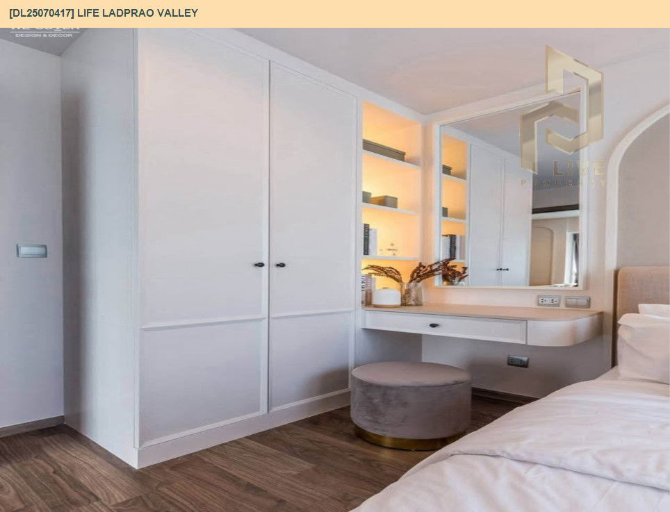 picture DL25070417 Condo for rent, Life Ladprao Valley near BTS Ha Yaek Lat Phrao, ready to move in, call urgently 0656133286 LineID @534wlwof - 10/11