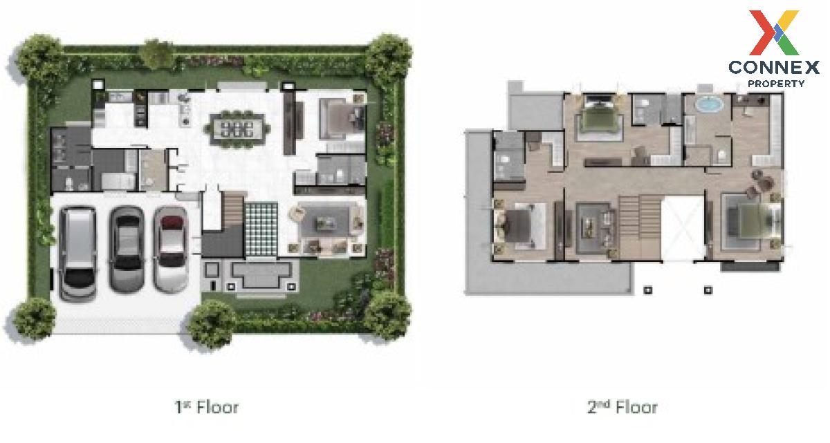 picture For Sale House , Setthasiri Don Mueang , SRT-Lak Si , Don Mueang , Don Mueang , Bangkok , CX-125020 ✅ Live chat with us ADD LINE @connexproperty ✅  - 2/5