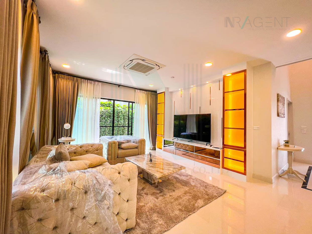 รูป ให้เช่าบ้านเดี่ยว 2 ชั้น นันทวัน พระราม9-กรุงเทพกรีฑาตัดใหม่ 4 ห้องนอน 5 ห้องน้ำ - รูปที่ 2/8