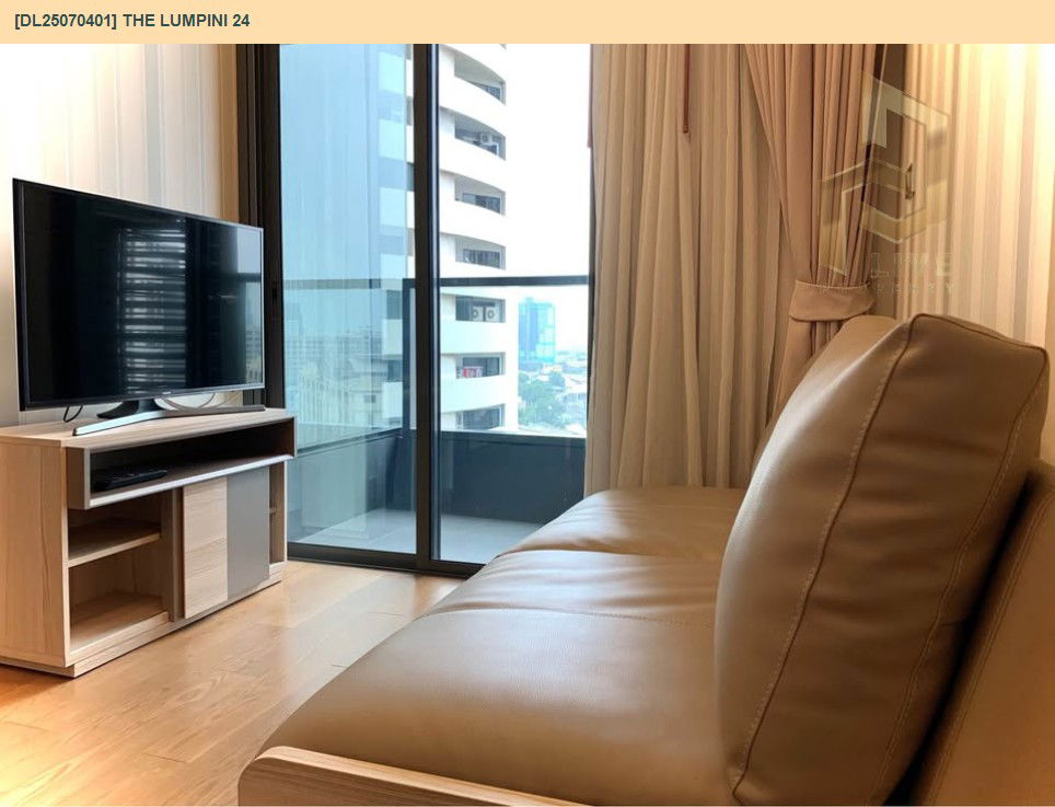 picture DL25070401 Condo for rent, The Lumpini 24 near BTS Phrom Phong, ready to move in, call urgently 0656133286 LineID @655ebbvc - 5/11