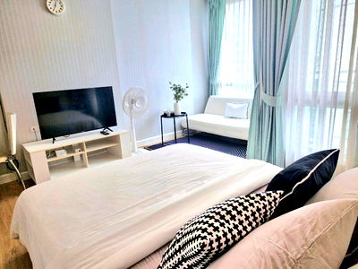 Condos for rent Bangkok : 🥳[Rent-RAR2201728] City Sukhumvit 101/1. 1st Building, Fl.7*Washing machine *Near BTS Phunnawithi💚Line id: @thefirstagent**