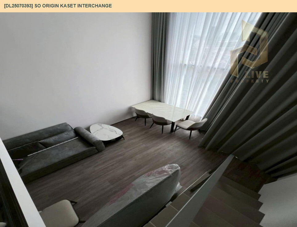 picture DL25070393 Condo for rent, SO ORIGIN KASET INTERCHANGE near -, ready to move in, call urgently 0656133286 LineID @655ebbvc - 5/6