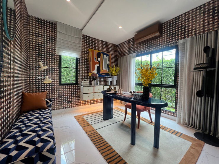 รูป ขายบ้านตัวอย่าง ตกแต่งพร้อมเข้าอยู่  โครงการเศรษฐสิริวัชรพล-เทพรักษ์ - รูปที่ 4/8