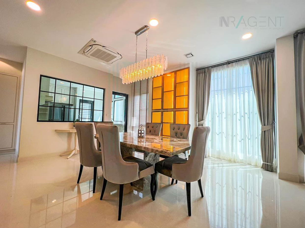 รูป ให้เช่าบ้านเดี่ยว 2 ชั้น นันทวัน พระราม9-กรุงเทพกรีฑาตัดใหม่ 4 ห้องนอน 5 ห้องน้ำ - รูปที่ 4/8