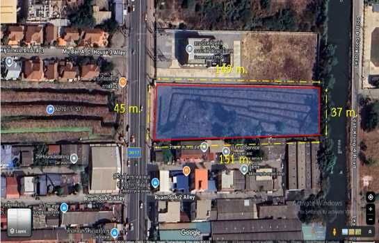 รูป ขาย ที่ดิน ลำลูกกา คลอง 4 ปทุมธานี  เนื้อที่ 3 ไร่ 3 งาน 68.7 ตรว - รูปที่ 8/8