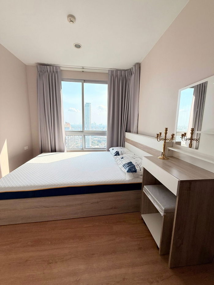 picture [Rent] Condo The Base Sukhumvit 77, high floor, beautiful view, convenient travel, near BTS On Nut. - 5/10