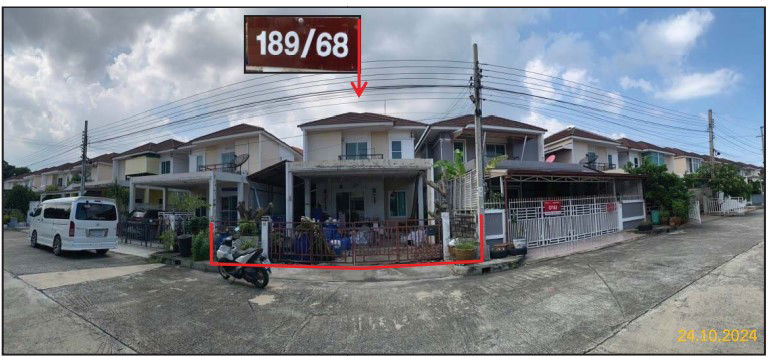 รูป บ้านแฝด เนื้อที่ทั้งหมด 172.8 ตารางเมตร 189/68 ม.บดินทร4 แขวงทรายกองดิน เขตคลองสามวา กรุงเทพมหานคร ราคา 3,060,000 บาท - รูปที่ 1/2