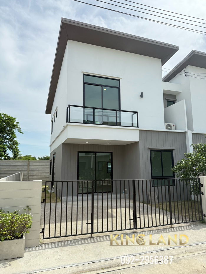 รูป #ให้เช่าบ้านแฝด 2 ชั้น “บ้านใหม่มือหนึ่ง” เฟอร์นิเจอร์ใหม่ครบชุด!   โครงการ Prime Canvas รังสิต–คลอง 7 - รูปที่ 2/14