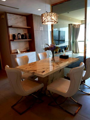Condos for rent Shrewsbury International School : Hot Deal! The River Fl. 60 ++ with river view, ready to move in. Only 75k