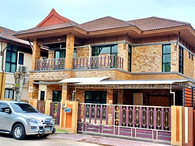 เช่าบ้านเดี่ยว บางละมุง ชลบุรี : บ้านเดี่ยวให้เช่าระยะยาว ใกล้โรงเรียนนานาชาติ