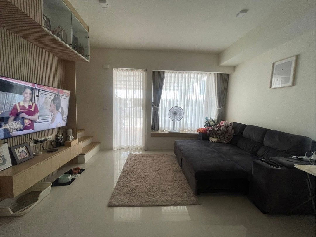 รูป ให้เช่าทาวน์โฮม โนระ บางนา ใกล้เมกาบางนา ที่ดิน 18.89 ตร.วา | เฟอร์นิเจอร์ครบ | เลี้ยงสัตว์ได้  💥 ค่าเช่า 34,000 บาท/เดือน - รูปที่ 9/21