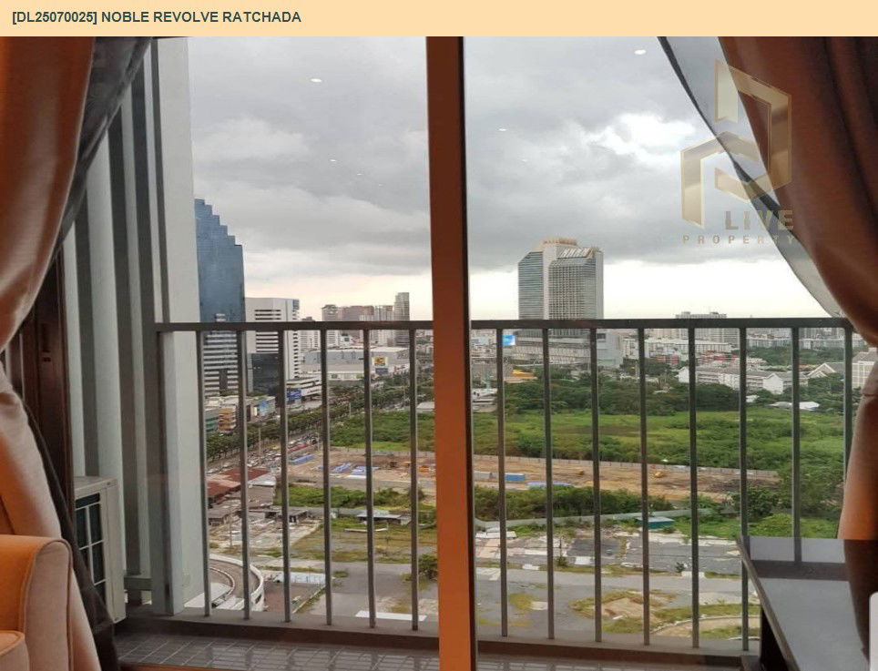 picture DL25070025 Condo for rent, Noble Revolve Ratchada near MRT ศูนย์วัฒนธรรม, ready to move in, call urgently 0656133286 LineID @534wlwof - 11/12