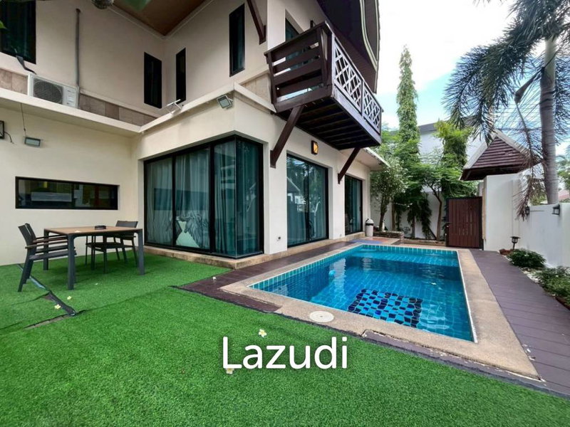 ขายบ้านเดี่ยว : 3 Beds 3 Baths 195 SQ.M. Baan Natcha Village