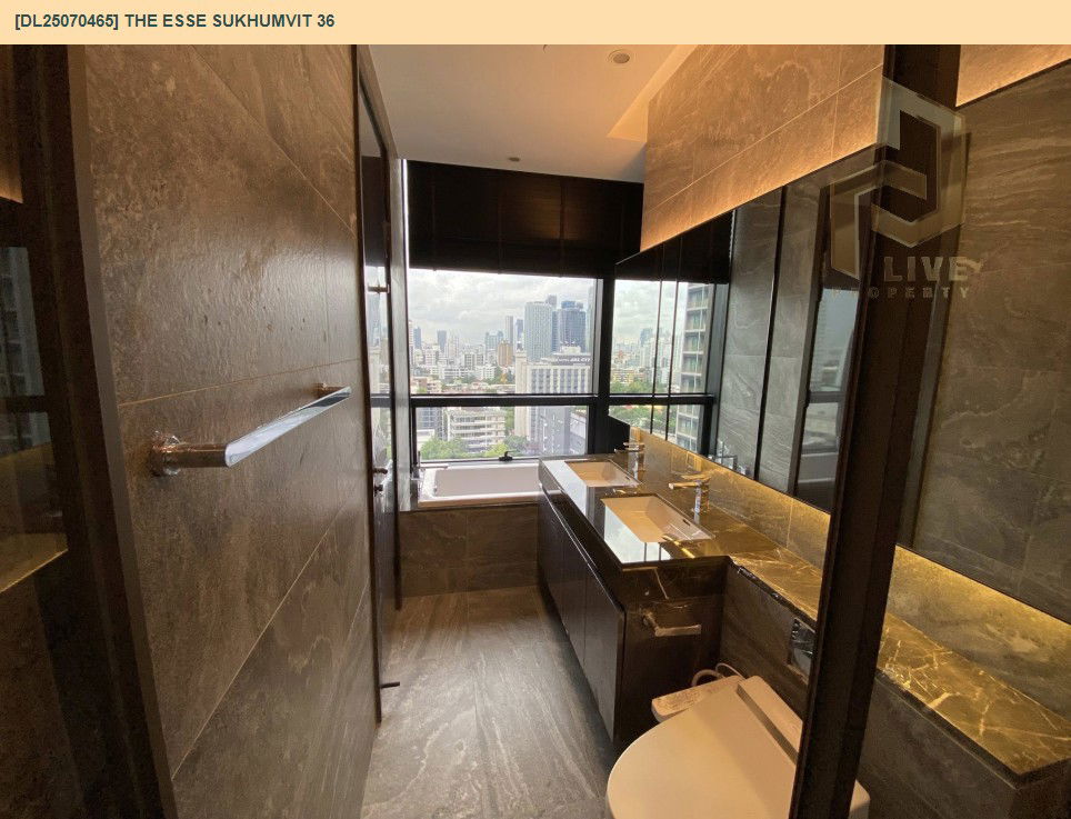รูป DL25070465 ให้เช่าคอนโด ดิ เอส สุขุมวิท 36 (THE ESSE Sukhumvit 36) ใกล้ BTS ทองหล่อ พร้อมเข้าอยู่ โทรด่วน 0638692663 LineID @655ebbvc - รูปที่ 13/16
