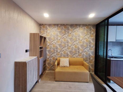 picture Condo for sale atmoz Lat Phrao 71, Nakniwat Road, resort-style condo, near community mall, 1 bedroom, fully furnished, with furniture - 6/18