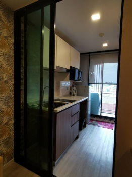 picture Condo for sale atmoz Lat Phrao 71, Nakniwat Road, resort-style condo, near community mall, 1 bedroom, fully furnished, with furniture - 5/18
