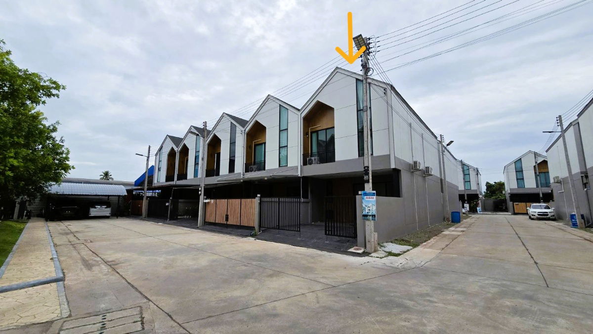 รูป ใหม่เอี่ยม! หลังมุมหน้าโครงการ บ้านทรงนอร์ดิก ไม่เคยเข้าอยู่ ขาย ทาวน์โฮม หมู่บ้าน  Assawin Village อินจัน (อัศวินวิลเลจ) สมุทรสงคราม - รูปที่ 22/23