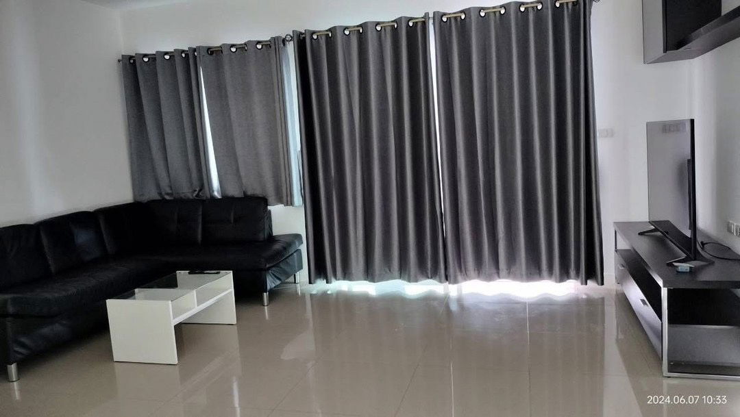 picture Townhome for rent, behind the corner, Indy Srinakarin Village, near Makro Srinakarin, land 27 sq.m. Wa | Fully furnished project from Land & Houses - 9/18
