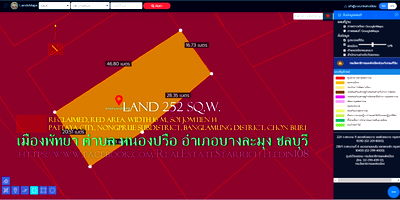 Land for sale Nong Prue, Chonburi :  Land for sale 252 sq.w. Reclaimed, red area, 16 m. wide, Soi Jomtien 14 Pattaya City, Nongprue Subdistrict, Banglamung District, Chonburi  