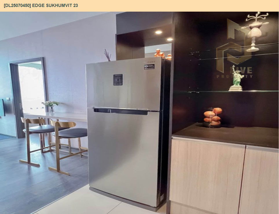 picture DL25070450 Condo for rent, Edge Sukhumvit 23 near BTS Asok, ready to move in, call urgently 0656133286 LineID @655ebbvc - 5/7