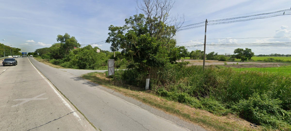 picture  Land for sale 1072 rai Purple area, width 125 m. Road 340 Bang Bua Thong-Suphan Buri Tambon Takha, Bang Pla Ma District, Suphan Buri  - 5/6