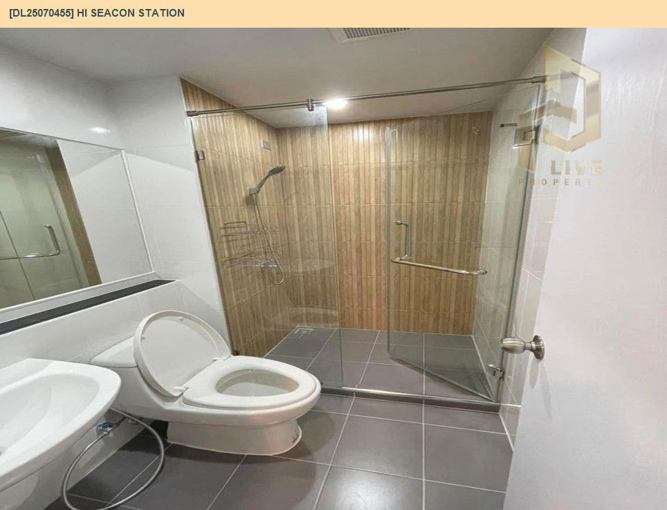 รูป DL25070455 ให้เช่าคอนโด ไฮ ซีคอน สเตชั่น (HI Seacon Station) ใกล้ BTS ปุณณวิธี พร้อมเข้าอยู่ โทรด่วน 0638692663 LineID @655ebbvc - รูปที่ 6/10