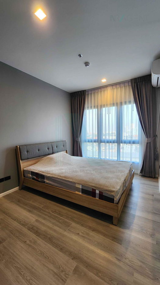 รูป ให้เช่าคอนโด เดอะ คีย์ พระราม 3 อาคาร 1 ชั้น 8 1 ห้องนอน ขนาด 31.00 ตรม ใกล้ BRT เจริญราษฏร์ - รูปที่ 6/8