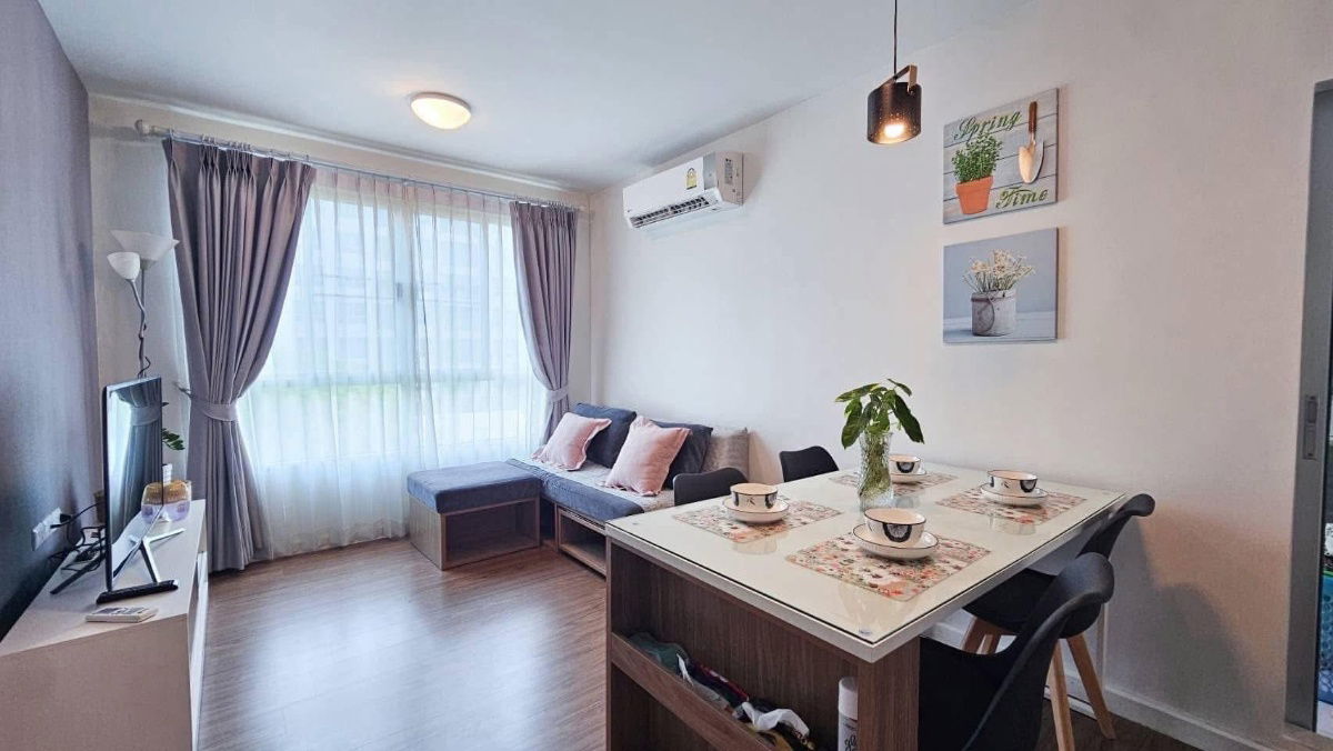 รูป 🎯 ปล่อยเช่า D Condo Nim | วิวสระน้ำ สวยสุดในโครงการ 🧡 ห้องใหญ่ ขนาด 37 ตรม. ชั้น 4 พร้อมเฟอร์ครบ อยู่ได้ทันที - รูปที่ 1/10