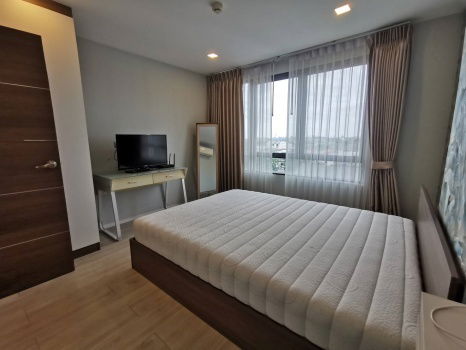picture Condo for sale atmoz Lat Phrao 71, Nakniwat Road, resort-style condo, near community mall, 1 bedroom, fully furnished, with furniture - 2/18