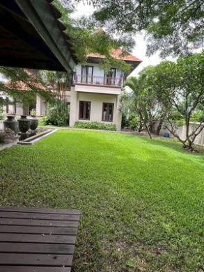 picture Luxury Waterfront Resort-Style Home for Sale, Lat Krabang–Suvarnabhumi Area | 2-Rai Land with Private Pool & Pond | Near Motorway - 6/18