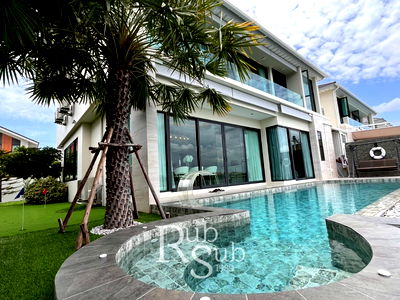 เช่าบ้านเดี่ยว ปทุมธานี : Luxury Pool Villa for Rent – Lake Villa 346