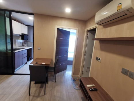 picture Condo for sale atmoz Lat Phrao 71, Nakniwat Road, resort-style condo, near community mall, 1 bedroom, fully furnished, with furniture - 3/18