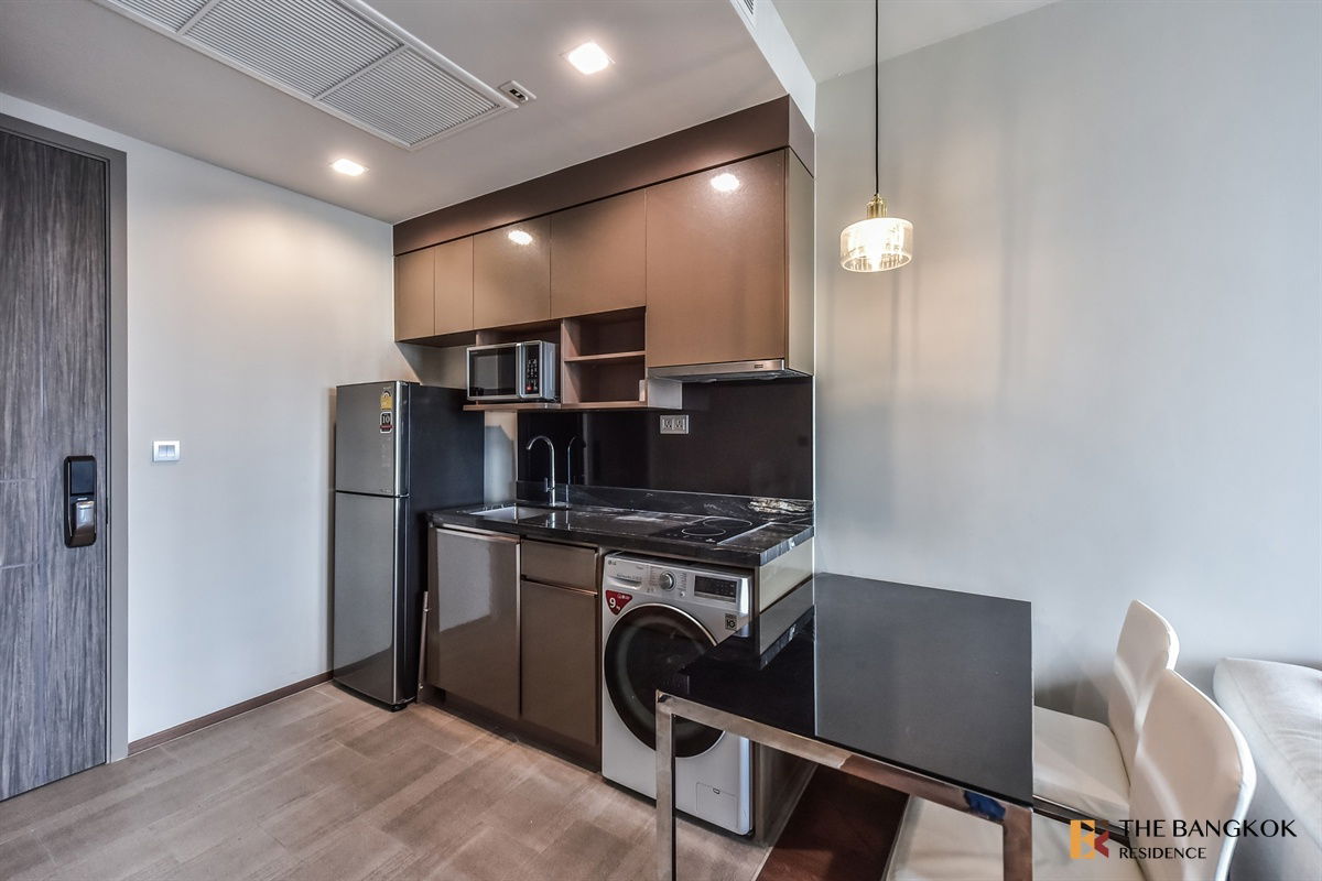 รูป ขายพร้อมผู้เช่า Ideo Q Victory 1B1B 35.68 sqm. เพียง 8.5 MB เท่านั้นตำแหน่งเดียวในชั้นที่เป็นสัดส่วน - รูปที่ 4/6
