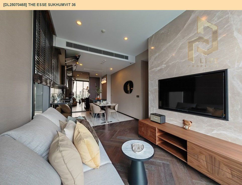 รูป DL25070465 ให้เช่าคอนโด ดิ เอส สุขุมวิท 36 (THE ESSE Sukhumvit 36) ใกล้ BTS ทองหล่อ พร้อมเข้าอยู่ โทรด่วน 0638692663 LineID @655ebbvc - รูปที่ 8/16