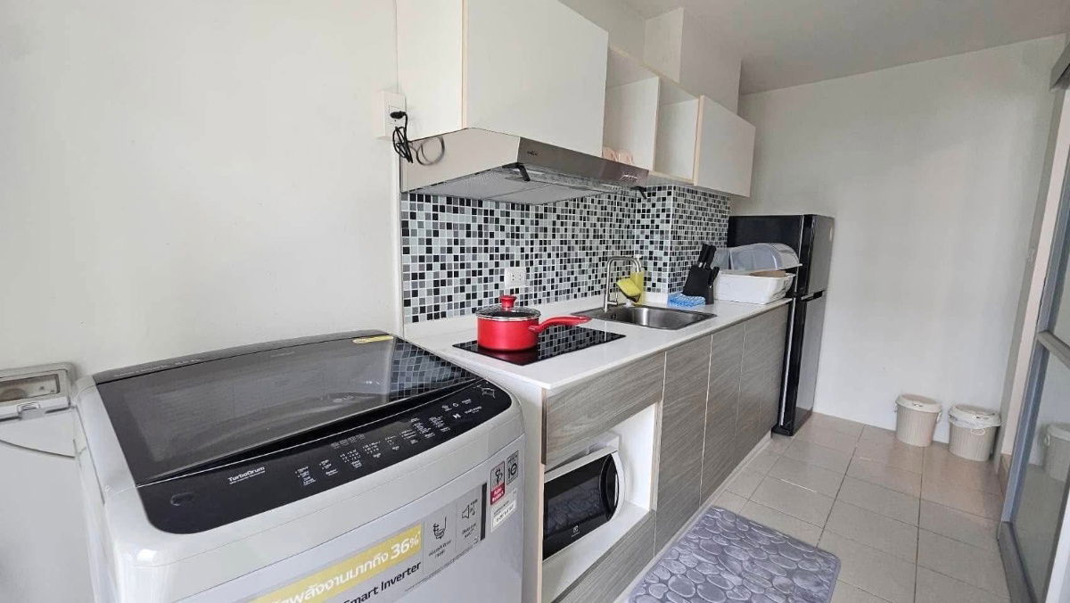 รูป 🎯 ปล่อยเช่า D Condo Nim | วิวสระน้ำ สวยสุดในโครงการ 🧡 ห้องใหญ่ ขนาด 37 ตรม. ชั้น 4 พร้อมเฟอร์ครบ อยู่ได้ทันที - รูปที่ 8/10