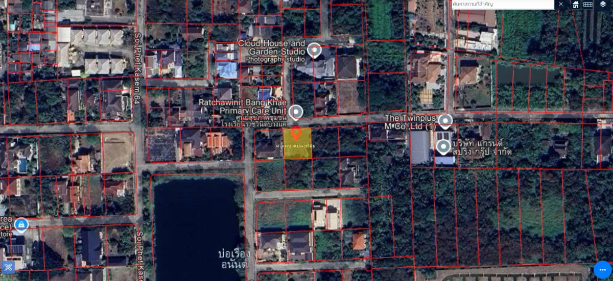 รูป ขาย ที่ดิน 195 ตร.ว. หมู่บ้านเรืองอนันต์  ซอย เพรชเกษม 64 บางเเค  - รูปที่ 16/17
