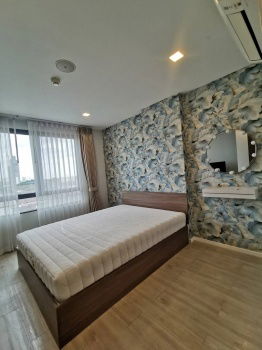 picture Condo for sale atmoz Lat Phrao 71, Nakniwat Road, resort-style condo, near community mall, 1 bedroom, fully furnished, with furniture - 4/18