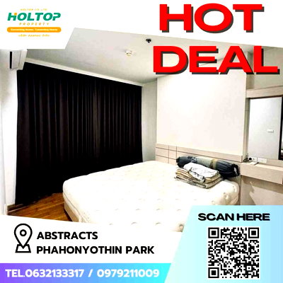 คอนโดให้เช่า : #Z1425 ให้เช่าคอนโด Abstracts Phahonyothin Park 