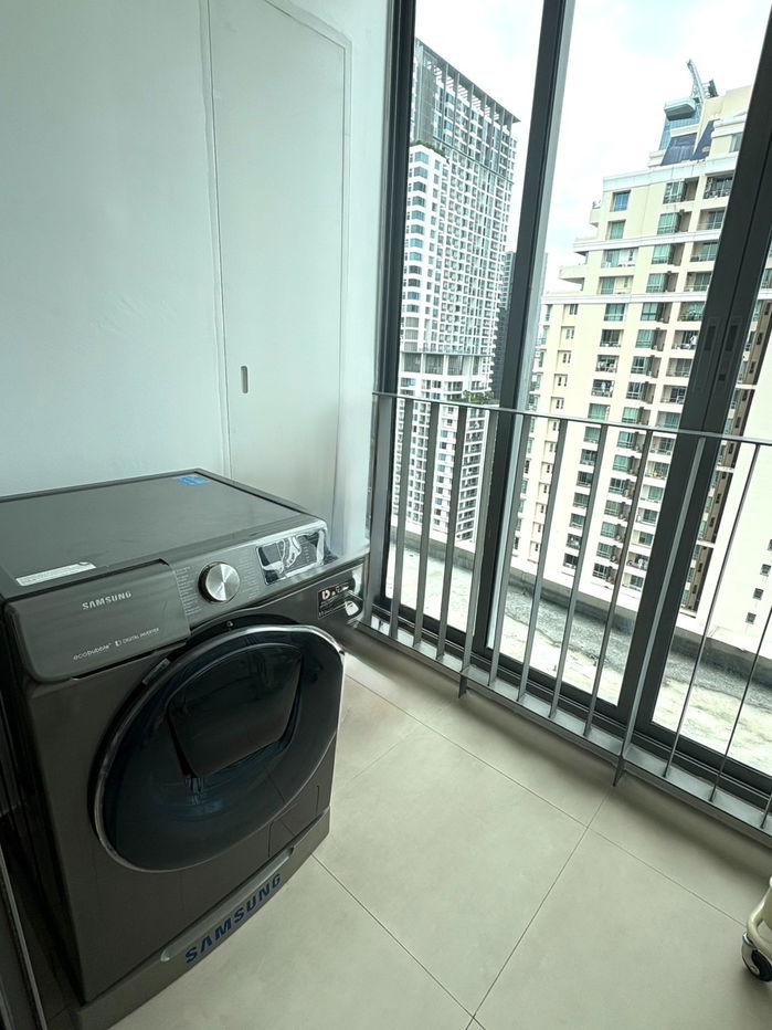 picture The room is empty, just renovated, brand new. Ideo Q Phayathai 1b1B 40.7SQM. Only 22K/Month. Ready to watch !! - 3/6