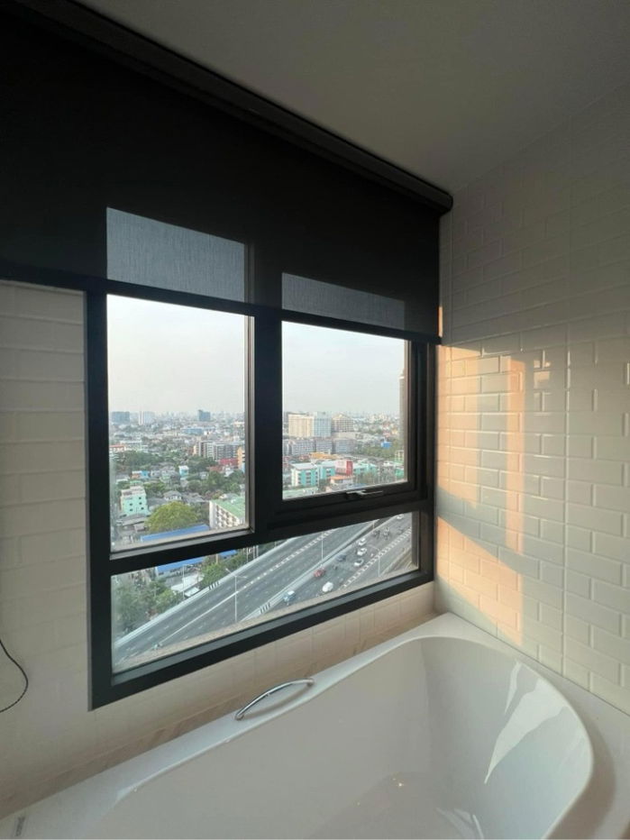 รูป 👑  Altitude Unicorn Sathorn-Tha Phra 👑   1 Bedroom ขนาด 35 ตรม. ชั้น17ห้องมุม ห้องสวยมากตกแต่งครบพร้อมเข้าอยู่ - รูปที่ 6/8