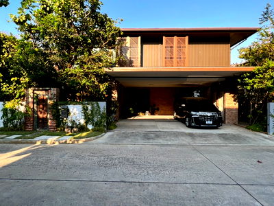 บ้านเดี่ยวให้เช่า : บ้านเดี่ยวหรู หมู่บ้านบุราสิริ พัฒนาการ หลังมุม ติด Clubhouse