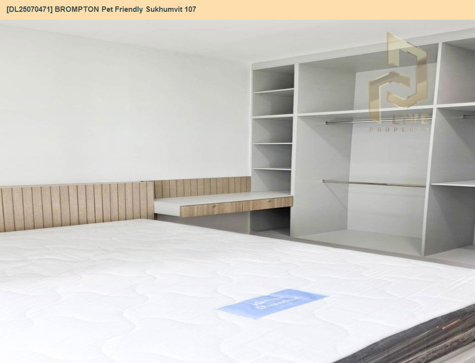 รูป MDL25070471 ให้เช่าคอนโด บรอมตัน เพ็ท เฟรนด์ลี่ สุขุมวิท 107 (BROMPTON Pet Friendly Sukhumvit 107) ใกล้ BTS แบริ่ง พร้อมเข้าอยู่ โทรด่วน 0638692663 LineID @534wlwof - รูปที่ 14/15