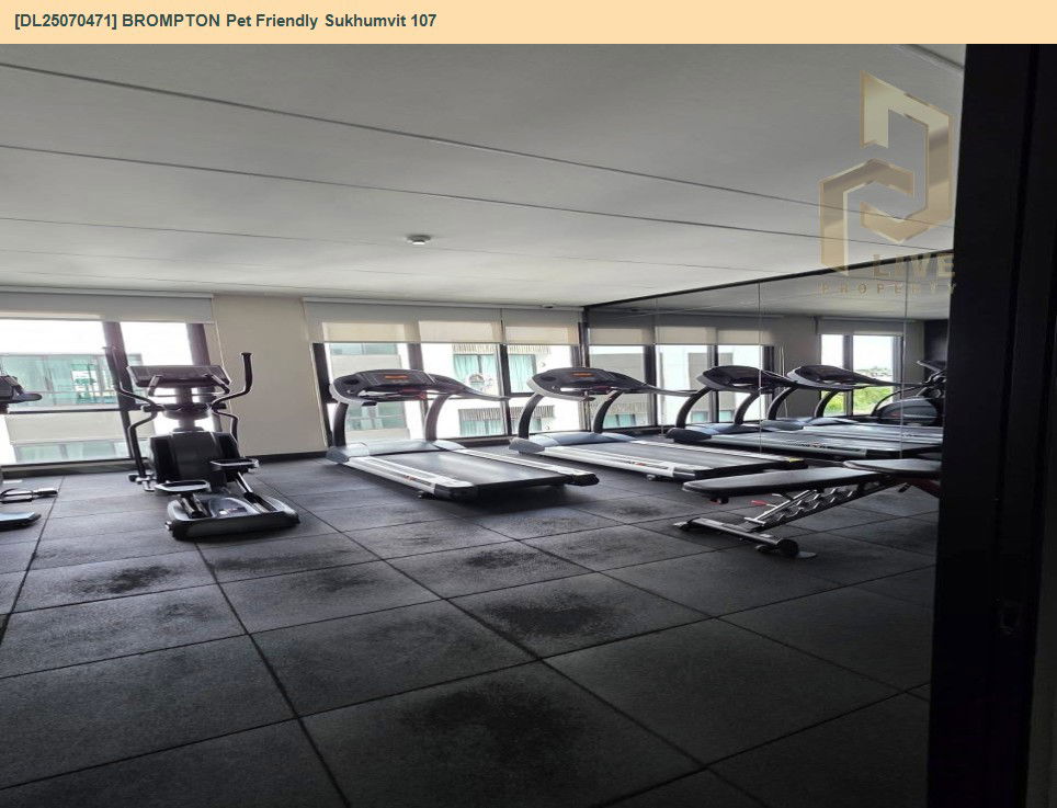 รูป DL25070471 ให้เช่าคอนโด บรอมตัน เพ็ท เฟรนด์ลี่ สุขุมวิท 107 (BROMPTON Pet Friendly Sukhumvit 107) ใกล้ BTS แบริ่ง พร้อมเข้าอยู่ โทรด่วน 0638692663 LineID @534wlwof - รูปที่ 9/15