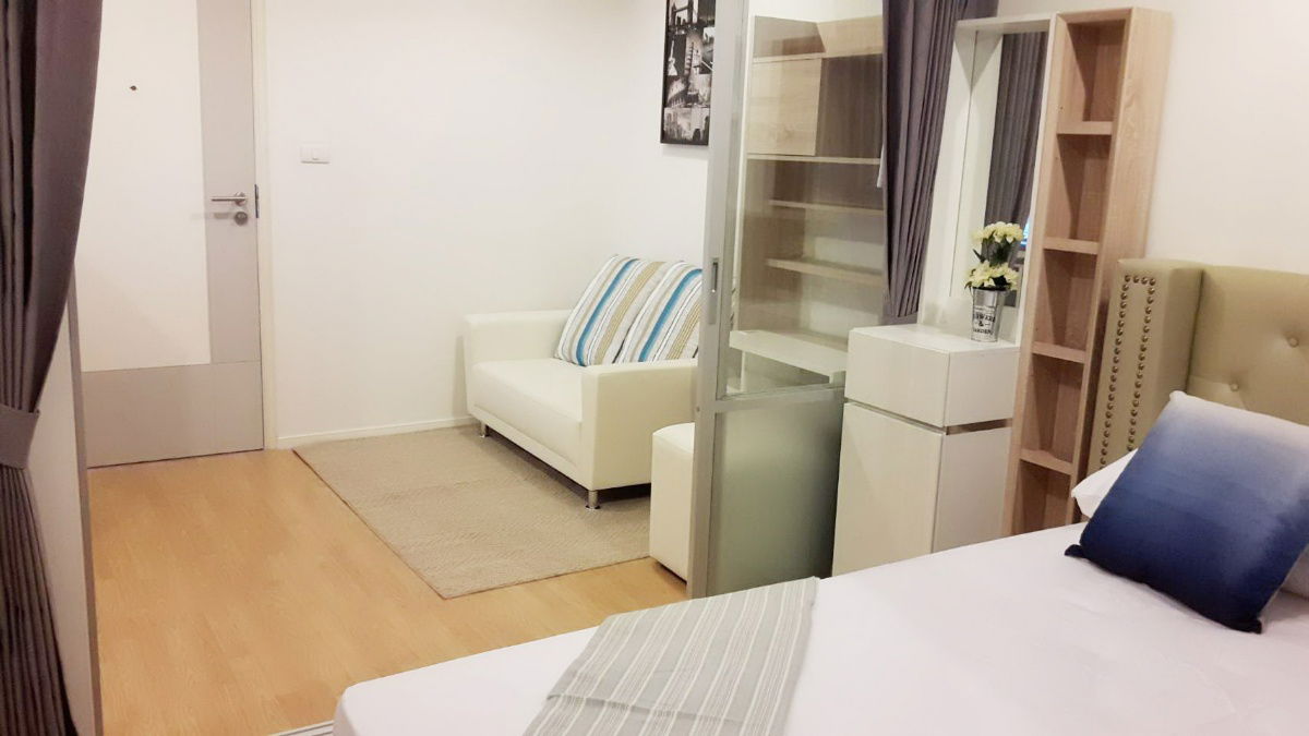 picture LPNSH317  Lumpini Place Srinakarin- Huamak, floor 22, building-A, fully furnished 9,500.-/month, 064-959-8900 - 3/6